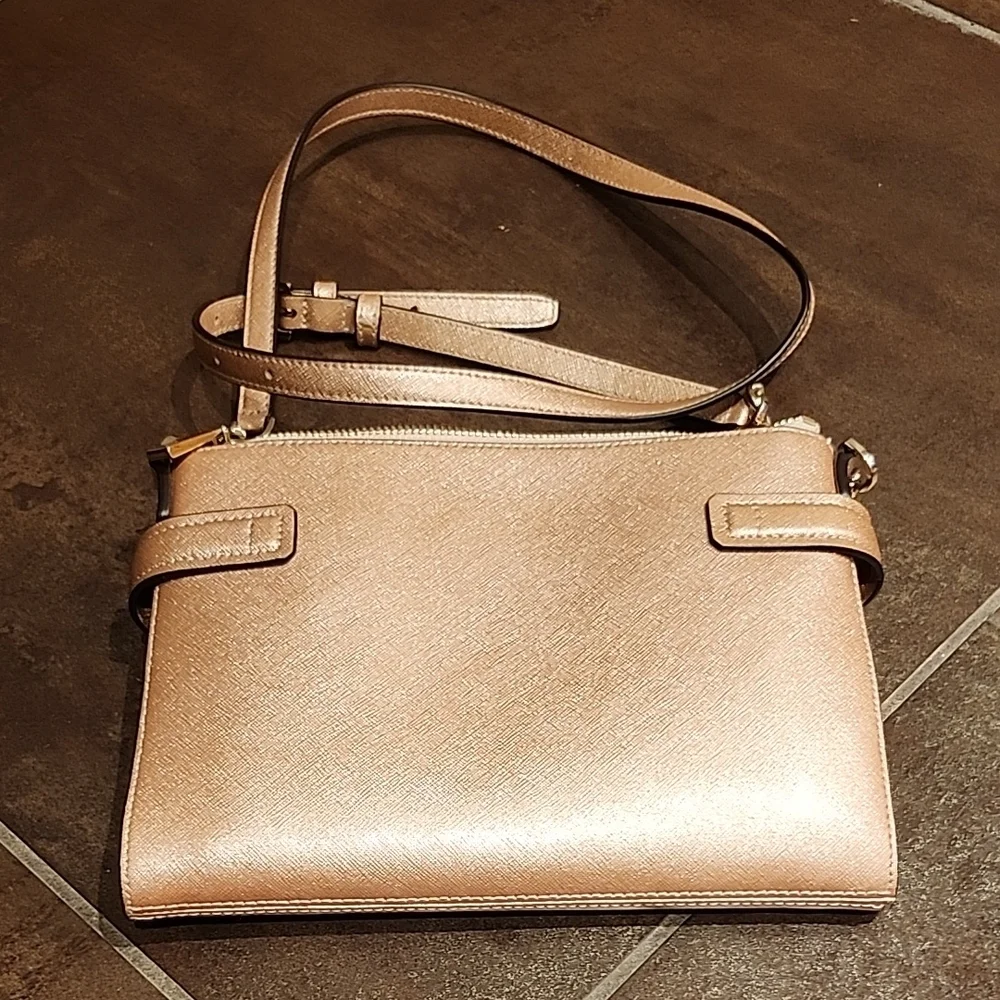 Michael Kors Rose Gold Crossbody Bag - Picture 2 of 5